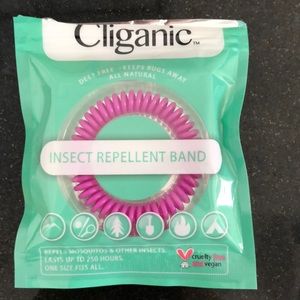 Cliganic Pink Insect Repellant Band